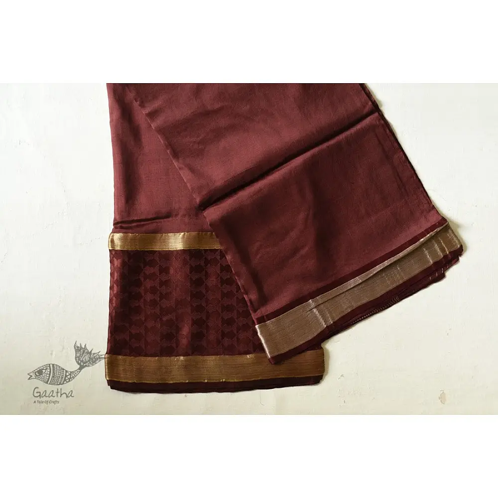 Buy Handwoven Brocade Banarasi saree