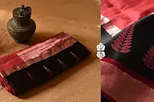 Vasudha | Resham Zari Banarasi Brocade Saree - Red