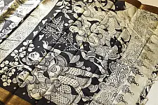Kopal | Handmade ~ Kalamkari Silk Saree