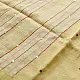 shop Handloom Linen Embroidered Saree - Light Yellow 