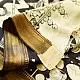 shop Handmade ~ Kalamkari Silk Saree - Shiv Barat