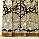 shop Handmade ~ Kalamkari Silk Saree - peacock