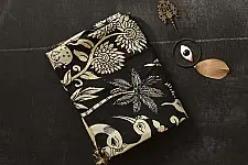 Kopal | Handmade ~ Kalamkari Silk Saree - Radha Krishna Pallu Motif
