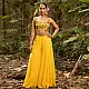 shop Hand Embroidered Chanderi -  Organza Jacket Set Paired with Silk Blouse Includes Wide Leg Pant (Set of 3)