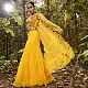 shop Hand Embroidered Chanderi -  Organza Jacket Set Paired with Silk Blouse Includes Wide Leg Pant (Set of 3)