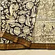 shop Handmade ~ Kalamkari Silk Saree - Peacock & Peahen Pallu Motif