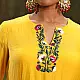 shop silk kurta set comes with contrast organza dupatta… set of 3