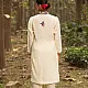 shop Hand Embroidered Chanderi Co - Ord Set - Tunic Paired with Straight Fitted Pant (Set of 2)