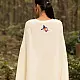 shop Hand Embroidered Chanderi Kaftan with Pant (Set of 2)