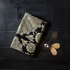 Kopal | Handmade ~ Kalamkari Silk Saree - T