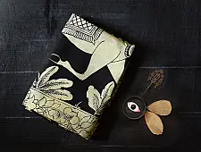 Kopal | Handmade ~ Kalamkari Silk Saree - G