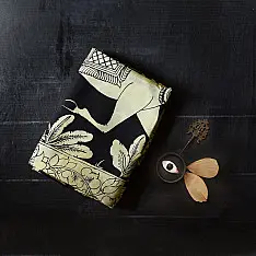 Kopal | Handmade ~ Kalamkari Silk Saree - G