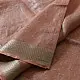 shop Linen Saree - Hand Embroidered - Light Orange