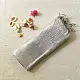 shop Linen Saree - Bead Hand Embroidered 