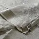 shop Linen Saree - Bead Hand Embroidered 
