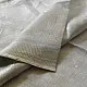 shop Linen Saree - Bead Hand Embroidered 