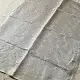 shop Linen Saree - Hand Embroidered - Silvery White