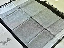 Kopal ❂ Handloom Linen Saree ❂ 5