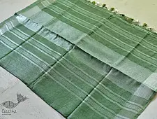 Kopal ❂ Handloom Linen Saree ❂ 6