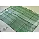 handloom linen saree - grey green color