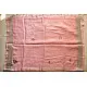 shop Handloom Linen Saree - Hand Embroidered