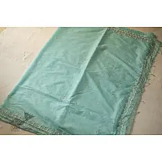 Kopal ✲ Handloom Organza Saree - Hand Embroidered Glass Beads