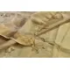 Handloom hand embroidered Linen Saree - pistachio green color