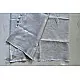  Hand Embroidered White Silver Linen Handloom Saree 