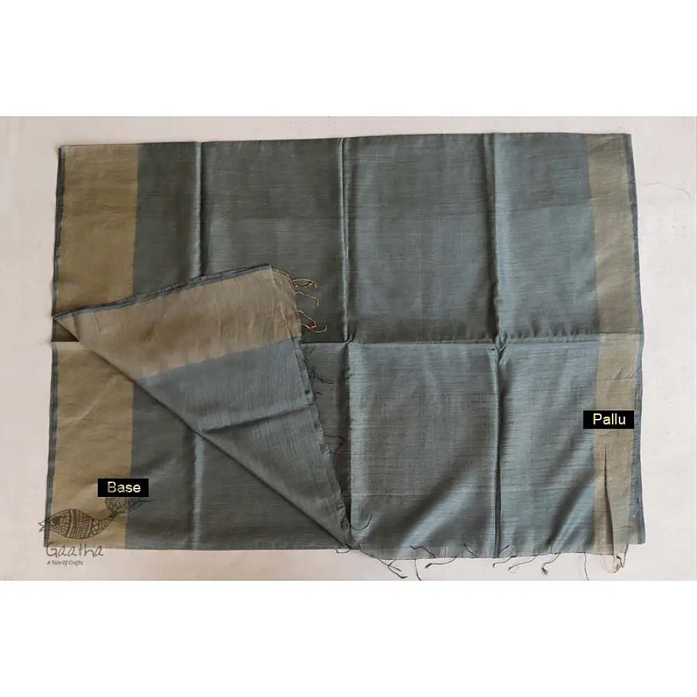 वैशाली ❂ Bhagalpur Munga Silk Saree  ❂ 23