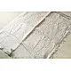 shop Handloom Tissue Linen White Saree - Hand Embroidery