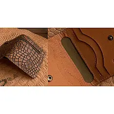 रिक्त . Rikt ~ Tan Allie - The Classic Wallet