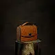 shop Leather ~ Box Sling - Light Tan