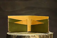 रिक्त . Rikt | Leather ~ Classic Wallet - Olive