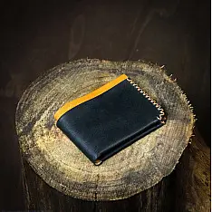 रिक्त . Rikt | Leather ~ Classic Wallet - Indigo