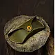 shop Leather ~  Sunglass Case - Olive