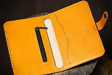 रिक्त . Rikt | Leather ~ Travel Wallet - Indigo