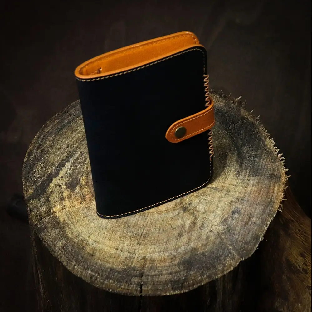 shop Leather ~ Travel Wallet - Indigo