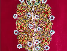 Art from Banni ~ Rogan Art Painting ( 10 x 6 inch ) - A