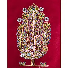 Art from Banni ~ Rogan Art Painting ( 10 x 6 inch ) - B