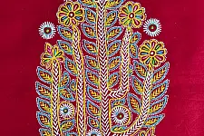 Art from Banni ~ Rogan Art Painting ( 10 x 6 inch ) - B