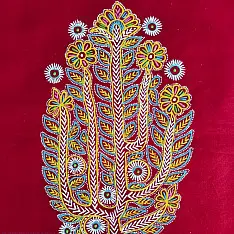Art from Banni ~ Rogan Art Painting ( 10 x 6 inch ) - B