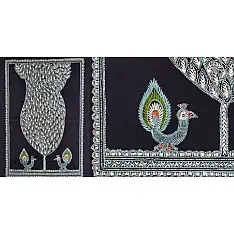 Art from Banni ~ Rogan Art Painting ( 20" X 12" ) - Tree Of Life