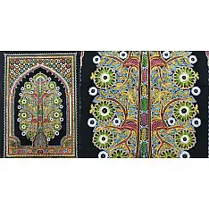 Art from Banni ~ Rogan Art Painting ( 20" X 14" ) - B