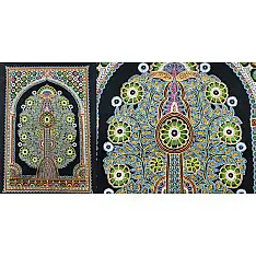 Art from Banni ~ Rogan Art Painting ( 20" X 14" ) - E