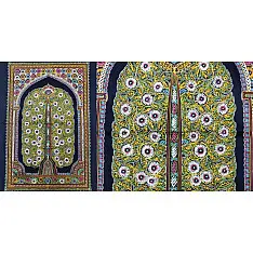 Art from Banni ~ Rogan Art Painting ( 20" X 14" ) - G