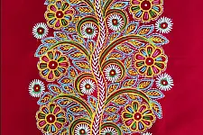 Art from Banni ~ Rogan Art Painting ( 10 x 6 inch ) - D