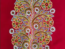 Art from Banni ~ Rogan Art Painting ( 10 x 6 inch ) - D