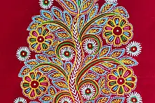 Art from Banni ~ Rogan Art Painting ( 10 x 6 inch ) - D