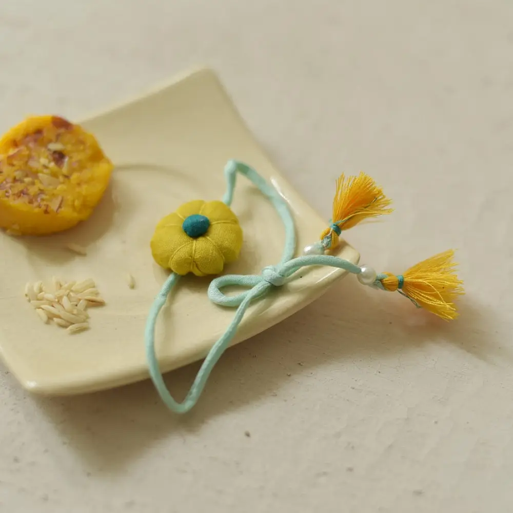 Shop Handmade Bhai Rakhi Set ( Set of Two)