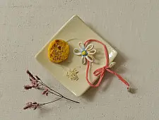Threads of Tradition | Handmade Bhai Rakhi ( Set of Two)